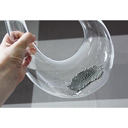 TIANOR Food Safe Bolas limpiadoras para decantador, frascos, Botellas y jarrones. Perlas limpiadoras para garrafas y decantadores Elimina residuos y Grime para Limpieza en Zonas