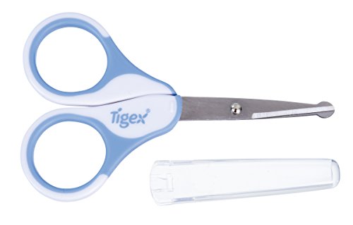 Tigex 84000017 - Set con tijeras y estuche, color azul