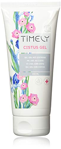 Timely - Gel corporal y facial de jara para pieles grasas y con tendencia acnéica, 200 ml