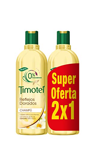 Timotei Champú 2 en 1 Reflejos Dorados - 400 ml