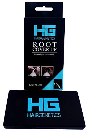 Tinte de Hair Genetics® Raíz para cubrir raíces y canas, con una fórmula avanzada de mineral en polvo