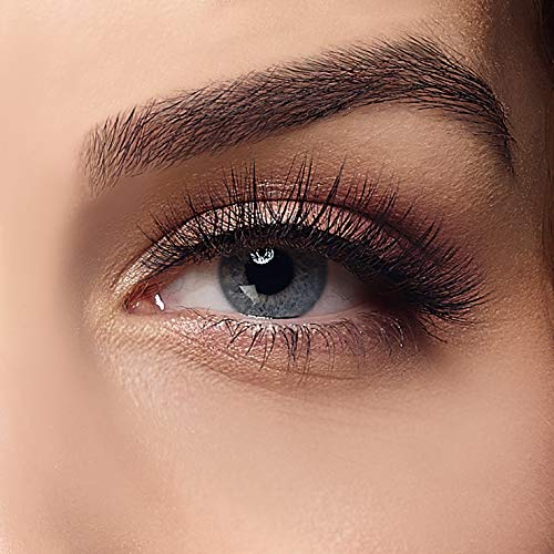 Tira de pestañas postizas By Vixi (Reutilizables con 1g de PEGAMENTO PARA PESTAÑAS) Banda negro ultra cómoda – Signature No. 23