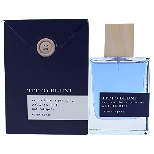 Titto Bluni Acqua Blu Uomo Eau de Toilette Natural Spray 75ml