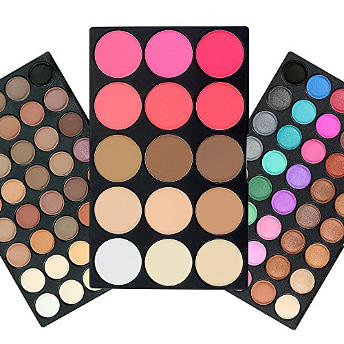 TOFAR 95 colores paleta de sombra de ojos Gama de Mate de Fundación Blusher Sombreador de Ojos Reflejo de Maquillaje impermeable sombra de ojos paleta conjuntos