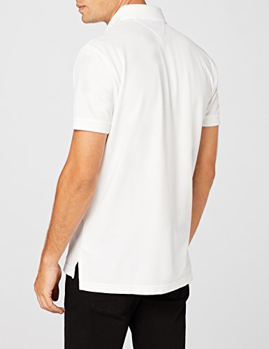 Tommy Hilfiger Core Hilfiger Regular Polo, Blanco (Bright White 100), Medium para Hombre