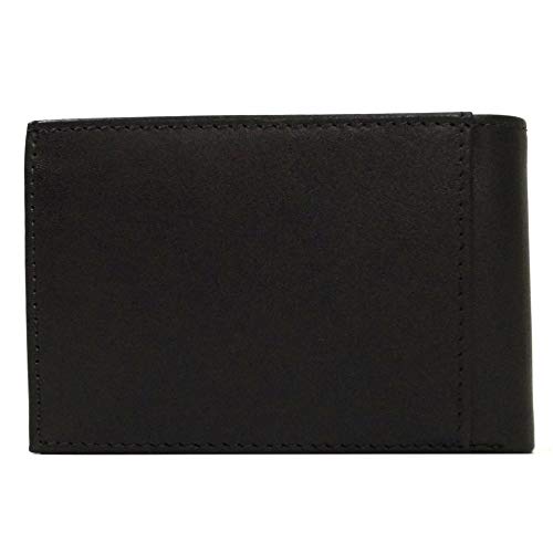 Tommy Hilfiger ETON MINI CC FLAP & COIN POCKET, Cartera Hombre^Mujer, Black, OS