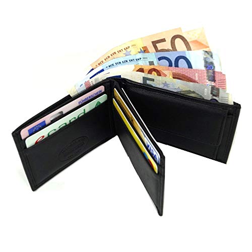 Tommy Hilfiger ETON MINI CC FLAP & COIN POCKET, Cartera Hombre^Mujer, Black, OS