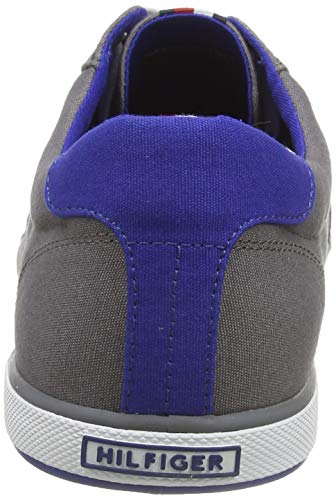 Tommy Hilfiger H2285ARLOW 1D, Zapatillas para Hombre, Gris (Steel Grey), 44 EU