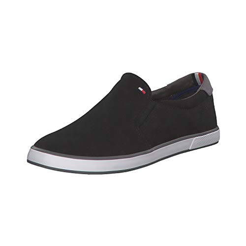 Tommy Hilfiger Iconic Slip - Mocasines Hombre Negro Talla 41