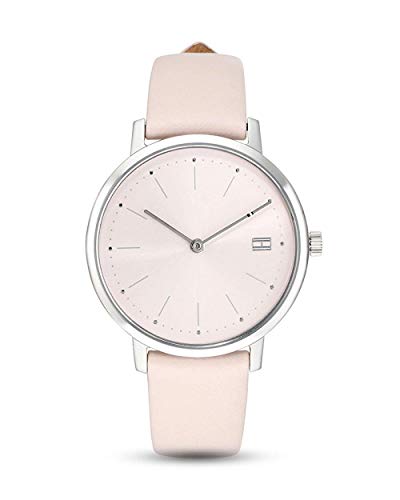 Tommy Hilfiger Reloj Analógico para Mujer de Cuarzo con Correa en Cuero 1781925