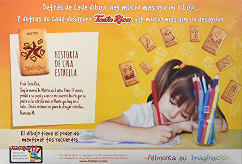 Tosta Rica Fibra Caja De Galletas - 860 gr, 1 paquete