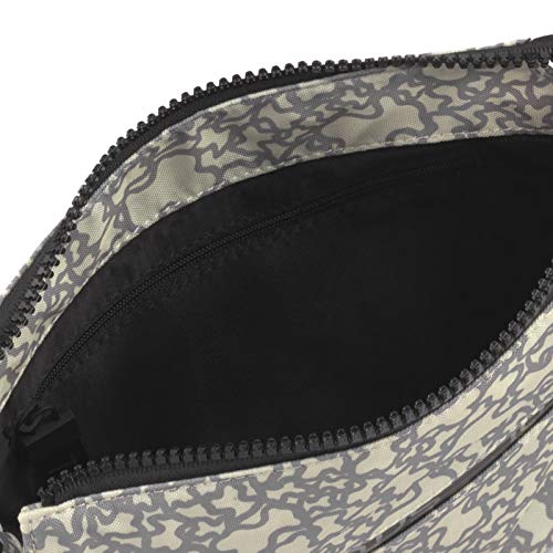 TOUS BANDOLERA FLAT KM SPORT BEIGE-GRIS