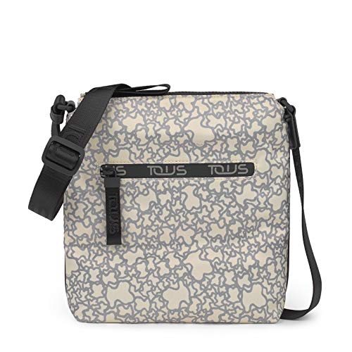 TOUS BANDOLERA FLAT KM SPORT BEIGE-GRIS