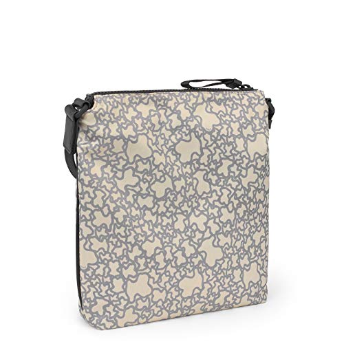 TOUS BANDOLERA FLAT KM SPORT BEIGE-GRIS