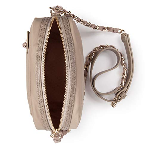 Tous Jacalanda Brunock Chain, Bolso Bandolera para Mujer, Beige (Topo 595810118), 19.5x14.5x7 cm (W x H x L)