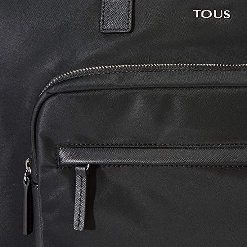 TOUS Messenger New Berlin, Bolsa para portátil para Hombre, Negro (Negro), 40.5x31x11 cm (W x H x L)