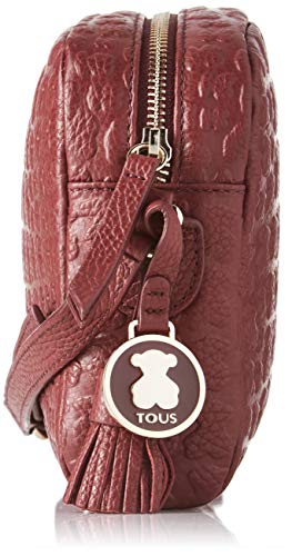 Tous Sherton, Bolso bandolera para Mujer, Rojo (Vino 895900212), 19x14x2 cm (W x H x L)