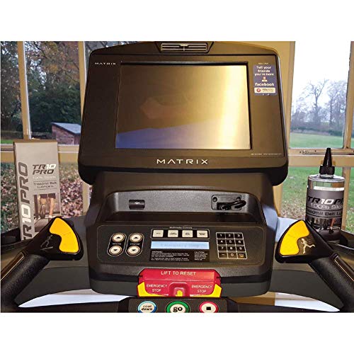 TR10Pro 100% Aceite de silicona Lubricante para la cinturón de la Caminadora de 500ml de control extra largo Aplicador de flujo fácil de usar en todas las Caminadoras