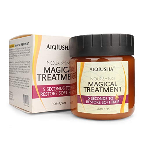 Tratamiento Mágico Mascarilla para el Cabello 120ML Acondicionador para el Cabello Aceite Nutritivo Hidratante Profundo 5 Segundos Reparaciones Daño Raíz Capilar Tónico Capilar Keratina Tratamiento
