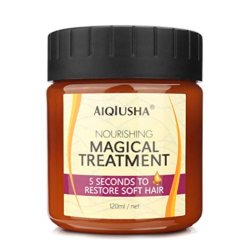 Tratamiento Mágico Mascarilla para el Cabello 120ML Acondicionador para el Cabello Aceite Nutritivo Hidratante Profundo 5 Segundos Reparaciones Daño Raíz Capilar Tónico Capilar Keratina Tratamiento