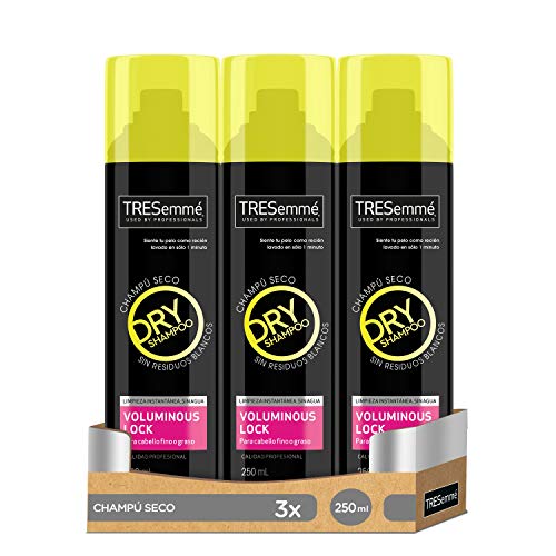 TRESemmé Champú en Seco Volumen - Paquete de 3 x 250 ml - Total: 750 ml