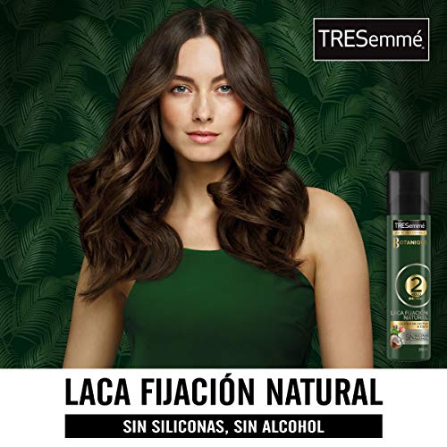 TRESemmé - Laca Fijación Natural con agua de cactus y coco - 250 ml, Negro (115231)