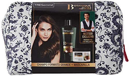 TRESemmé Necesser Botanique Champú 700 ml + Mascarilla 300 ml ( bolso de colores surtidos)