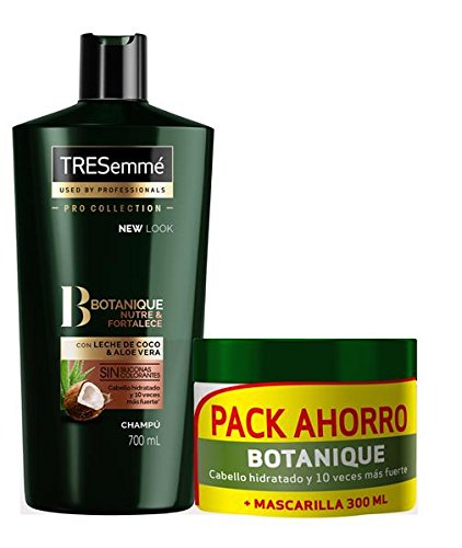 TRESemmé Pack con Champú Aceite de Coco y Mascarilla Botanique