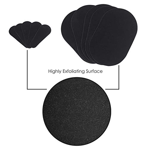 TRIXES Exfoliante Depilación 40 Almohadilla Prendieron Para Piel Piernas Brazo Cara Depilación de Labio Superior - Depil Pads/Almohadillas Depilatorias