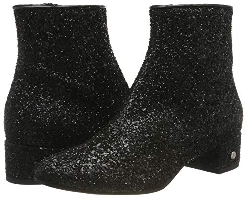 Trussardi Jeans Ankle Boot Glitter T-Easy Diam, Botines para Mujer, Negro (Black K299), 39 EU