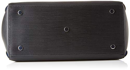 Trussardi Jeans Melly, Bolso tipo tote para Mujer, Negro (Black), 21x25x13.5 centimeters (W x H x L)