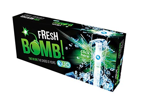 Tubos para rellenar con filtro de cápsulas aromáticas Fresh Bomb Menthol Click (5 Cajas, 500 Unidades)