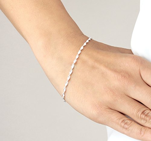 Tuscany Silver 8.29.3672 Pulsera de mujer con plata de ley (925/1000), 19 cm