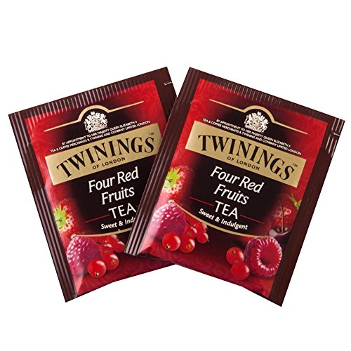 Twinings - Tè Negro - Four Red Fruits (50 Bolsas)