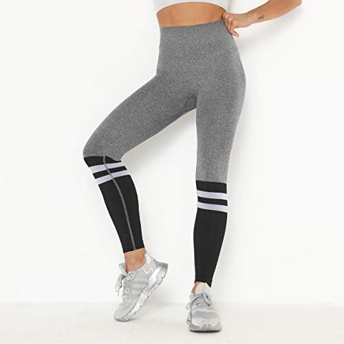 U/A Pantalones de Yoga con Levantamiento de Cadera y Cintura Alta Ajustados Sexis sin Costuras Pantalones Deportivos de Fitness Leggings de Mujer Leggings