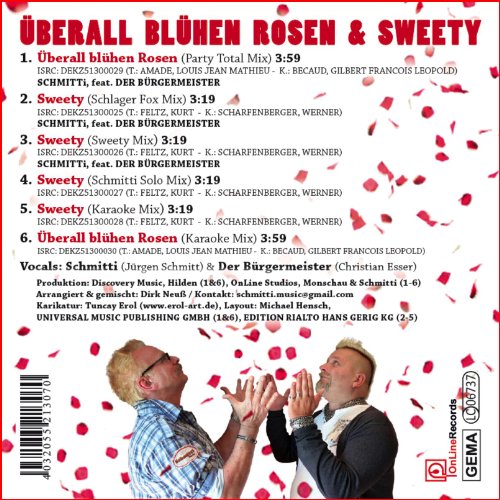 Überall blühen Rosen / Sweety - Après Ski Karneval 2020 Mallorca Oktoberfest 2020, 2 Mega Party Hits