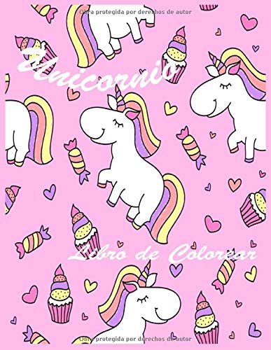 Unicornio Libro de Colorear: Enfriar libro para niños Edad 4-8: Un cabrito de la diversión del juego Libro de trabajo para el aprendizaje, para colorear.