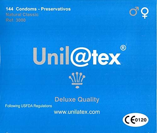 Unilatex Preservativos Naturales - 144 Unidades