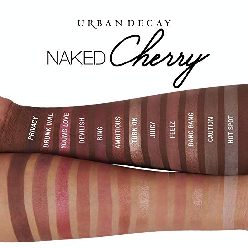 Urban Decay Naked Cherry Eyeshadow Palette: 12x Eyeshadow, 1x Double Ended Brush 12x1.1g/0.038oz