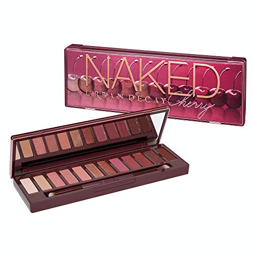 Urban Decay Naked Cherry Eyeshadow Palette: 12x Eyeshadow, 1x Double Ended Brush 12x1.1g/0.038oz