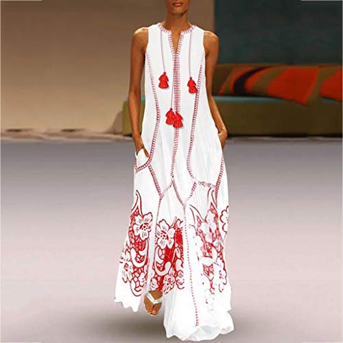 URIBAKY Casual Vestidos Rectos De Verano Mujeres V Cuello Manga Corta Color SóLido Dobladillo Doblado Vestido Largo CóCtel Ligero Y CóModo Ocio Midi Falda