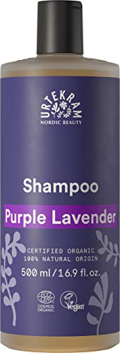 Urtekram Purple Lavender Champú BIO, hidratación y equilibrio, 500 ml