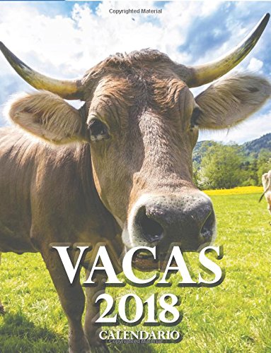 Vacas 2018 Calendario (Edición España)