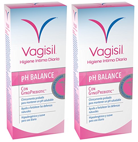 VAGISIL Higiene intima prebiotico - pack de 2 x 250ml - Total 500ml