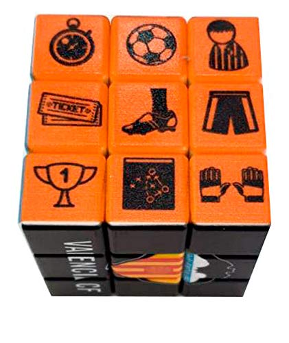 Valencia CF Rubiks, Cubo Rubik'S 3x3 de Valencia (34813), Multicolor