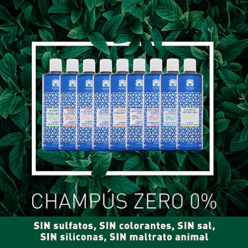 Válquer Profesional Champú Ultrahidratante Zero % sin sal, sin sulfatos, sin parabenos y sin Siliconas. Cabellos secos - 1000 ml