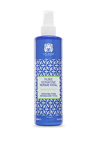 Valquer Profesional Keratina Pura para el cabello Total Repair. Cabellos dañados. Sin sulfatos, sin siliconas, sin sal - 300 ml