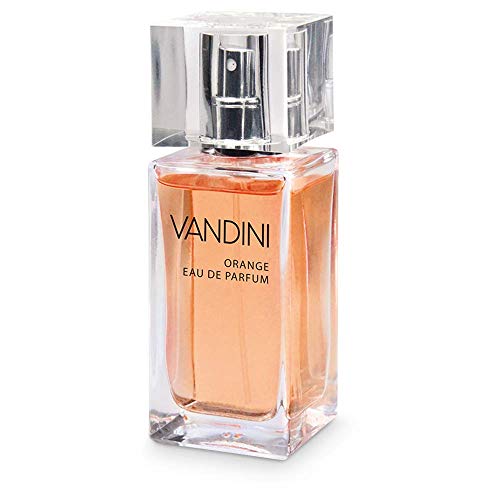 VANDINI Energy Eau de Parfum Mujer – Perfume para mujer con el aroma de naranja fresco y madera de cedro – Perfume para mujer, perfume para mujer (1 x 50 ml)