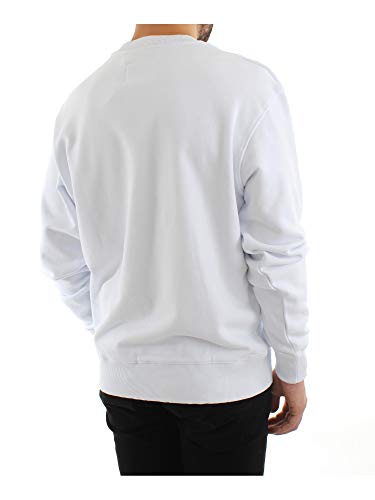 VERSACE JEANS COUTURE Placa de Logotipo Sweatshirt White Large