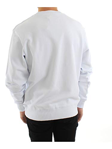 VERSACE JEANS COUTURE Placa de Logotipo Sweatshirt White Large